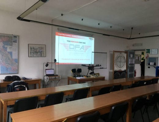 Drone Arena – DFA Training Base – Drone Flight Academy – Aeritalia Airport