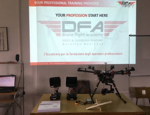 Drone Arena – DFA Training Base – Drone Flight Academy – Aeritalia Airport